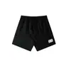 Shorts Casuales Pesados Estilo Americano Nuevos de Verano para Hombres y Mujeres, Pantalones de Cinco Puntos Bordados de Color Sólido, Pantalones de Chándal Sueltos y Versátiles