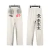 Comércio Exterior Transfronteiriço Atacado Hellstar Hellstar Calça Casual Lavada e Desgastada Estampada Coleção de Marca Tendência Masculina e Feminina