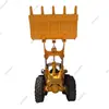 Excavadora Compacta Cargadora Guohua Estructura Compacta Inteligente Operación Fácil Tipo Neumático Cargadora Antiexplosión