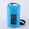 Bolsa Impermeable de PVC para Exteriores de Venta Caliente Transfronteriza, Correas de Hombro Únicas y Dobles, Bolsa Impermeable Flotante, Cubo Impermeable para Natación