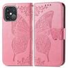 Para IPHONE13mini 12 11 PRO MAX XR X 876p S21 S20 Capa de couro Flor Borboleta