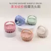 Cepillo de champú de silicona japonés, peine de champú profesional para mujeres, peine de masaje para limpieza del cuero cabelludo, cepillo de masaje para hombres