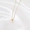 Colar Gota de Água Zircônia Diamante Solitário Prata de Lei S925 Doce Orvalho Design de Nicho Feminino Diário para o Trabalho Luxo Leve Corrente Clavicular