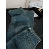 Yuran 26 Modelo Nuevo de Principios de Primavera Jeans de Algodón Ultra Suave Compactado por Anillo Importado Silueta Cortada en Arco