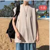 Camiseta sin mangas transfronteriza de verano para hombre, chaleco deportivo de baloncesto holgado moderno, chaleco de marca de moda para hombre