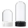 Frasco 5ml 10ml Garrafa de Fundo Redondo Garrafa de Vidro Transparente Garrafa Pequena de Bulbo Garrafa de Essência Garrafa Descartável Cabeça de Chifre