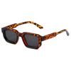 Gafas de Sol de Moda para Mujer Gafas de Montura Cuadrada de Plástico Transfronterizas 2024 Retro Europeo y Americano Cuadradas de Montura Pequeña Engrosada