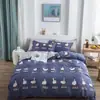 Juego de ropa de cama de tres piezas, juego de regalo, sábana de algodón con aloe vera, funda de edredón, juego de sábanas de cuatro piezas, fabricante mayorista de dropshipping