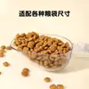 Pala para Snacks de Mascotas con Pinza Selladora Integrada, Capacidad Profundizada, Boca Inclinada para Comida de Gatos, Fabricante de Utensilios para Comida de Mascotas # #