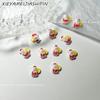 Novos acessórios para unhas da série de desenhos animados de Natal, populares online, pacote de material para árvore de Natal, mini acessórios fofos para unhas