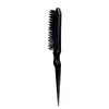 Amazon Explosões Elástico de Cabelo Pente de Cabelo Salão de Beleza Três Fileiras de Dentes Nylon Cabelo Cacheado Feminino Escova de Cabelo para Modelar