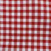 Tecido Texturizado Bolha Xadrez Tingido na Massa Vermelho e Azul Primavera/Verão, Padrão Xadrez Chaoyang, Material para Vestido e Camisa, Padrão Xadrez