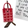 Bolsa con Tema de Amor, Bolsa de Punto para Teléfono Móvil de Verano, Bolso de Mano Portátil de Silicona Estilo Coreano que se Puede Llevar Cruzado, un Artículo Imprescindible para Salir