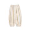 Pantalones Anchos con Adorno de Encaje para Niñas Wulibu 2026 Nuevo Estilo Primavera y Otoño Pantalones Casuales Sueltos Dulces y Lindos para Niños