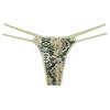G024 Roupa Íntima Feminina Estampada Cós Fino Estilo Europeu e Americano fio dental Sexy Sem Marcas Algodão Fundo Virilha Calcinha T