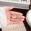 Pendientes de Plata de Ley S925 con Jade Hetian y Perla, Nuevos Pendientes de Mariposa Estilo Chino, Accesorios de Pendientes Nicho Estilo Nacional, Venta al por Mayor de Fábrica