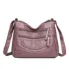 Bolsa para Madres de Mediana Edad de Gran Capacidad 2025 Nueva Bolso Cruzado Casual para Mujer Bolso Cuadrado Pequeño de Moda Casual