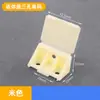 Soporte de Ángulo Engrosado de Plástico de Nylon para Muebles Ángulo Recto de 90 Grados Soporte de Estante Conector de Gabinete Ángulo de Hierro Soporte de Ángulo