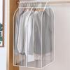 Funda Antipolvo Transparente para Ropa Cubierta Ancha Transparente Colgante para Armario Doméstico Abrigo 2021 Nuevo Bolsillo Largo para Colgar