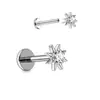 Conjunto de Brincos de Aço Inoxidável Mais Vendido da Amazon, Piercings de Lábio com Zircônia, Brincos de Luxo Leve, Conjunto de Brincos, Venda Direta Atacado de Fábrica