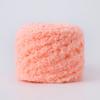 Hilo de Terciopelo de Coral de Tres Hebras para Tejer Bufandas, Hilo de Tejer Suave Hecho a Mano, Hilo de Terciopelo de una Sola Hebra para DIY, Hilo para Bebé