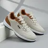 Zapatos Deportivos Casuales de Cuero Talla Grande de Comercio Exterior Otoño Transfronterizos Temu para Hombre Amortiguación Ligera Zapatos para Hombre Xi Yin Zapatos de Viaje