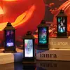 Lámpara de viento de Halloween lámpara de aceite luminosa decoración navideña diseño de ambiente accesorios para fiestas lámpara de calabaza diseño de escena