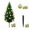Planta en maceta de árbol de Navidad pequeño de Amazon, mini árbol de Navidad creativo de mesa para decoraciones de fiesta de Navidad, pino y abeto