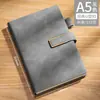 Cuaderno Espesor A5 con Logo Personalizado en Páginas Interiores y Portada, Libro de Registro para Reuniones de Trabajo de Oficina, Bloc de Notas B5