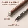Sandalwood Manicure Tres en Uno Doble Punta Magnética Fototerapia Pluma Pincel Ultra Fino Sin Marcas Esmalte Gel Ojo de Gato para Manicure