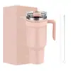 Taza Térmica de Acero Inoxidable de 40 oz Seleccionada Cuidadosamente para Exportación, Alto Valor Estético, con Asa, Adecuada para Uso en Automóvil, Gran Capacidad, Botella de Agua Térmica en Stock
