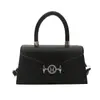 2026 Nova Bolsa Feminina de Luxo para o Dia a Dia Ombro Único Transversal Pequena Quadrada Luxo Leve Design de Nicho Versátil Moda Bolsa de Mão
