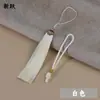 Nó Chinês Vermelho Pequena Corda Pendurável Borla Chapéu Nuvem Borla DIY Pingente Tecido à Mão Corda de Três Fios Pingente de Carro