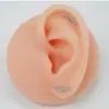 Pendientes Largos de Aleación de Titanio con Circonita Blanca de Venta Caliente Transfronteriza, Piercings para Labio, Piercings para Cartílago, Fabricante Mayorista de Joyería para Piercings