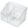 Caja de Almacenamiento de Cosméticos Escritorio Tocador Cuidado de la Piel Lápiz Labial Brocha de Maquillaje Chica Estante de Almacenamiento Transparente de Alta Gama