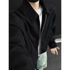 Chaqueta Ejecutiva para Hombre Joven Primavera y Otoño Limpia y Ajustada para Pareja Chaqueta Americana Detroit Holgada con Solapa Top