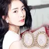 Novos Brincos de Pérola 2019 Agulha de Prata Esterlina Japonesa e Coreana Atmosfera Elegante de Negócios Moda Versátil Brincos Elegantes Simples para Mulheres