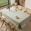 Nova toalha de mesa de fio estilo chinês nacional, à prova d'água, à prova de óleo, lavável, quadrada, tapete de mesa de jantar espessado, toalha de mesa de chá estilo lótus Zen