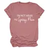 EU NÃO SOU MÁ, SOU PICANTE Camiseta Feminina Casual Fashionável de Gola Redonda e Manga Curta - Amazon Ebay Site Independente