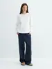 Calça de Moletom Yutang com Caimento em Tecido de Camada de Ar e Design Estruturado, Calça Casual Esportiva de Perna Reta Solta para Homens e Mulheres, Nova Coleção Outono/Inverno