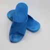 Chinelos antiestáticos azul claro cruzados chinelos SPU à prova de poeira desodorantes sola macia oficina para homens e mulheres sapatos de trabalho limpos