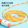 Cuerda para Saltar Deli Ft122 Angnet Contador Mecánico Cuerda de Bambú para Saltar 2.8m Mango de Espuma Fitness Deportes