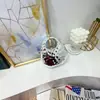 Comercio Exterior Transfronterizo Bolsas con Forma de Caja de Hierro Estilo Nuevo Europeo y Americano, Bolsos de Mano Modernos y Únicos, Bolsos de Noche para Dama
