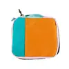 Nueva Bolsa de Almacenamiento Impermeable de Nailon Color Dopamina Bolsa Cosmética de Tres Piezas Bolsa de Embalaje para Artículos de Aseo de Viaje