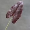 Simulación de planta verde, hoja de alocasia, impresión 3D, hojas de lluvia de primavera, decoración de boda, flores de carretera, plantas, decoración de pared, hojas