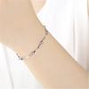 Pulseira de Bambu Prata Imitação Mais Vendida Feminina Estilo Coreano Moda Pulseira de Bambu Presente de Aniversário Dia dos Namorados Dropshipping
