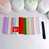TX Acrílico Engrosado 16 Colores Paleta DIY Palito de Helado Espejo Pastel Palito de Helado Molde Paleta de Nieve