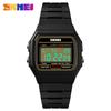 Reloj Electrónico Multifuncional para Estudiante de Moda Casual Skmei Moment Beauty Deportivo Resistente al Agua de Pareja Trendy