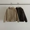 Sudadera Gruesa de Forro Polar para Mujer Evertrue 2025 Otoño/Invierno con Capucha, Manga Larga, Holgada, Sudadera con Cremallera 51755