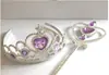2019 comércio exterior Joias de Princesa Coroa congelada Varinha mágica Peruca Trança Luvas Colar